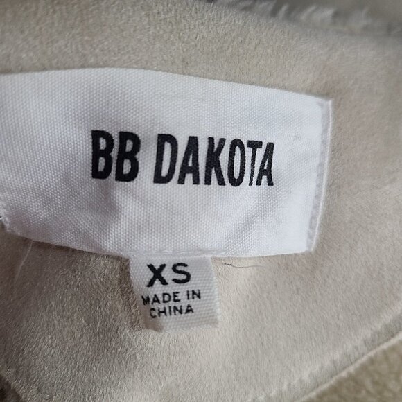 BB Dakota Glenna Faux Suede Sherpa Jacket - Picture 10 of 14